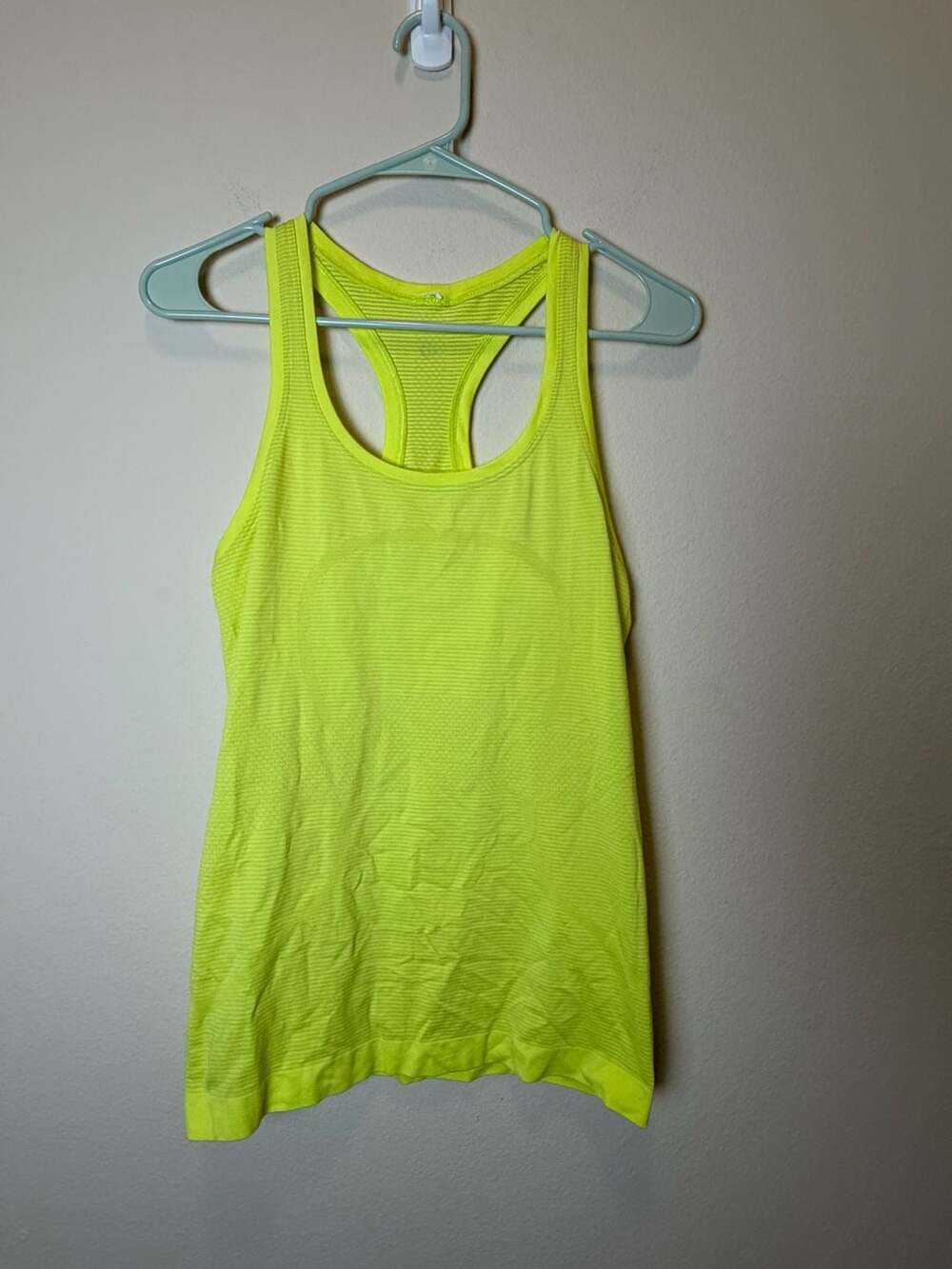 Lululemon Swiftly Tech Racerback Tank Top Neon Yellow